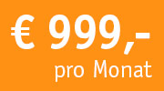 Paket "Maxi" € 999,- pro Monat