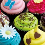 Süße, bunte Kuchen