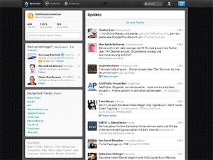 Screenshot des Twitter-Relaunch