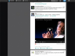 Screenshot von ausgeklapptem Video